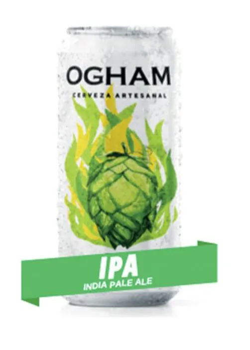 Lata Cerveza Artesana Ogham IPA 47 CL