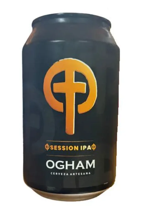 Lata Cerveza Artesana Ogham Session IPA 47 CL