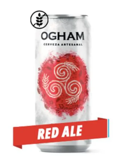 Lata Cerveza Artesana Ogham Red Ale 47 CL