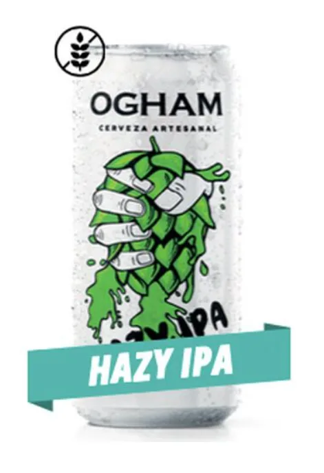 Lata Cerveza Artesana Ogham Hazy IPA 47 CL