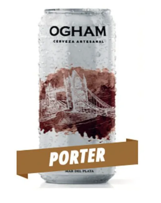 Lata Cerveza Artesana Ogham Porter 47 CL