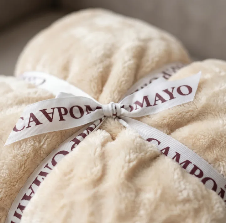 Frazada flannel burbuja suave CAMPOMAYO