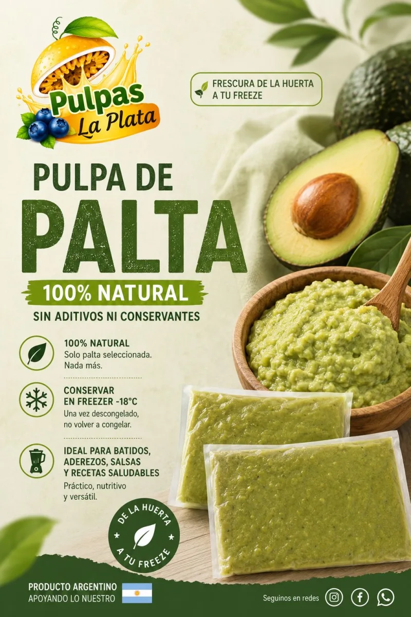 Pulpa de palta